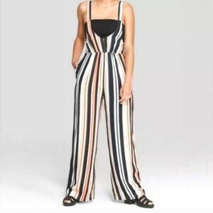 Target Multicolor Striped Jumpsuit